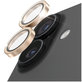 Protezione lente fotocamera Hoops per iPhone 17/16 Plus/16, Glitter Gold, PanzerGlass