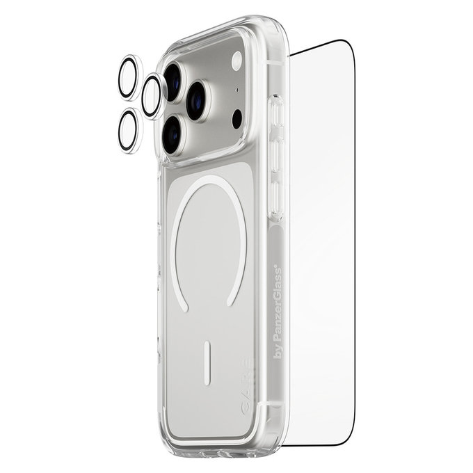 Bundle 3-in-1 Explorer per iPhone 17 Pro, PanzerGlass