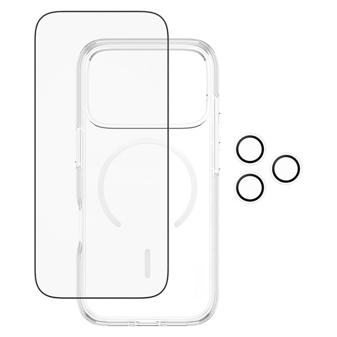 Bundle 3-in-1 Explorer per iPhone 17 Pro, PanzerGlass