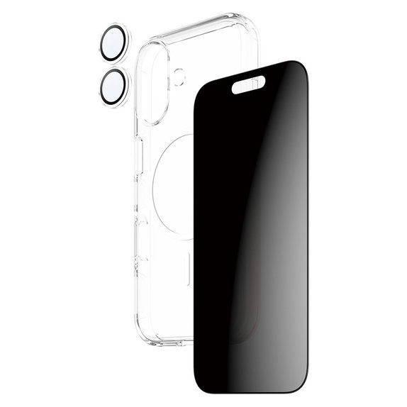 Bundle 3-in-1 Privacy per iPhone 17, PanzerGlass