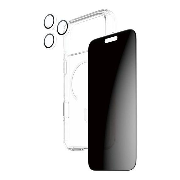 Bundle 3v1 Privacy per iPhone 17 Pro Max, PanzerGlass