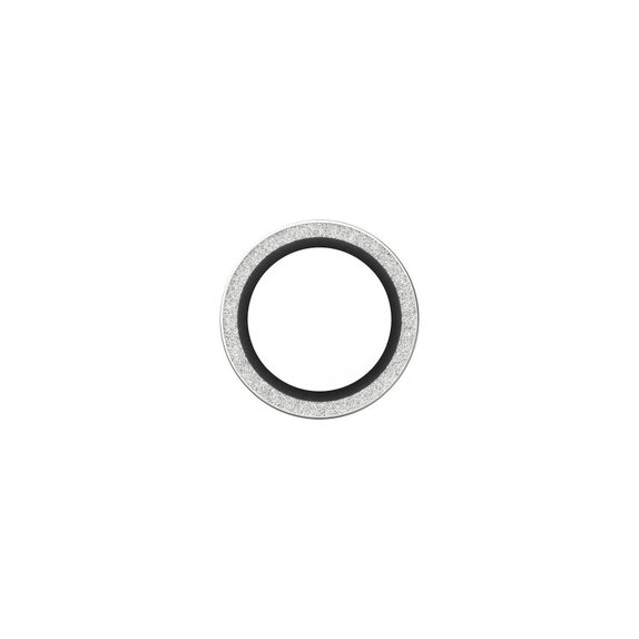 Protezione lente fotocamera Hoops per iPhone Air, Glitter Silver, PanzerGlass