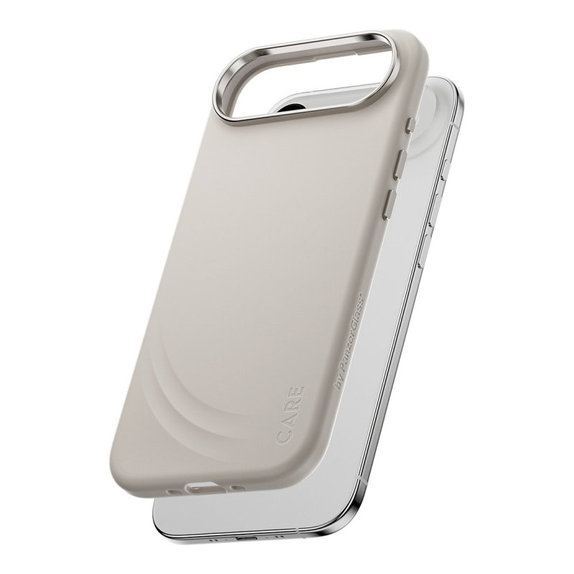 Cover FLOW con MagSafe per iPhone Air, Vanilla, CARE