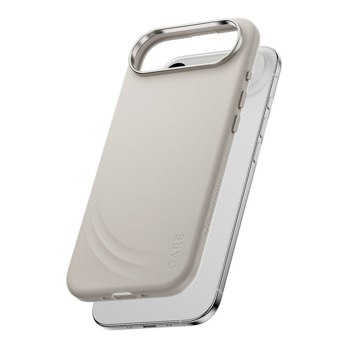 Cover FLOW con MagSafe per iPhone Air, Vanilla, CARE