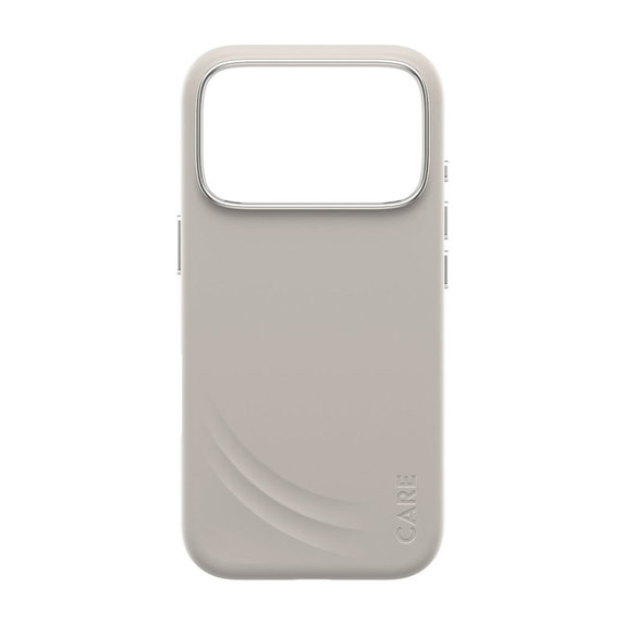 Cover FLOW con MagSafe per iPhone 17 Pro, Vanilla, CARE