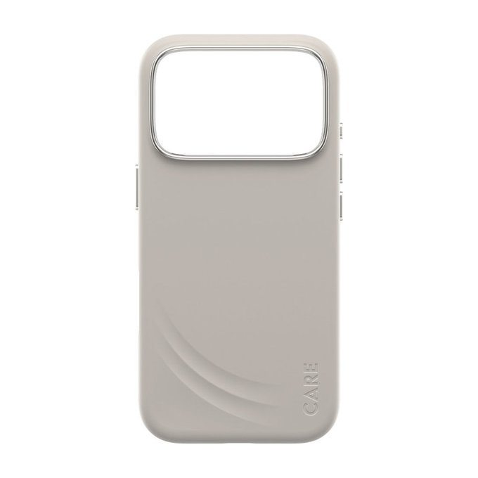 Cover FLOW con MagSafe per iPhone 17 Pro, Vanilla, CARE