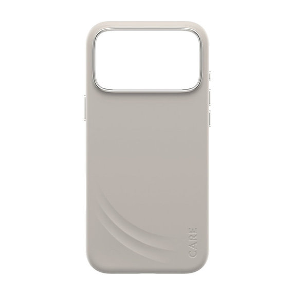 Cover FLOW con MagSafe per iPhone 17 Pro Max, Vanilla, CARE