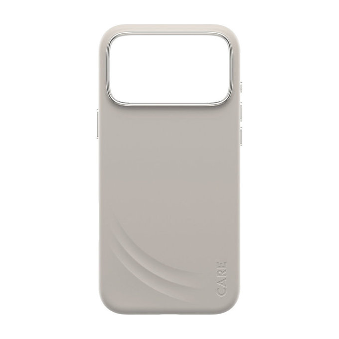 Cover FLOW con MagSafe per iPhone 17 Pro Max, Vanilla, CARE