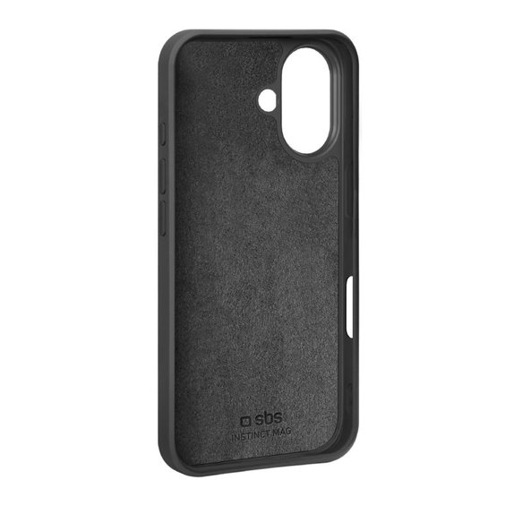Custodia Instinct Mag compatibile con MagSafe per iPhone 17, Black, SBS