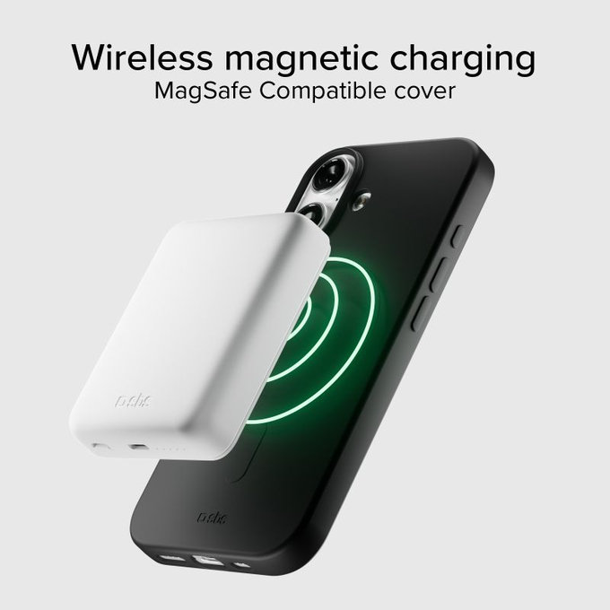 Custodia Instinct Mag compatibile con MagSafe per iPhone 17, Black, SBS
