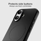 Custodia Instinct Mag compatibile con MagSafe per iPhone 17, Black, SBS