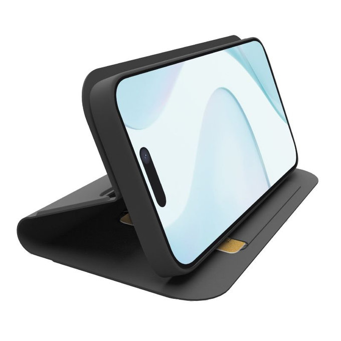 Custodia Book Wallet Smooth per iPhone 17, Black, SBS
