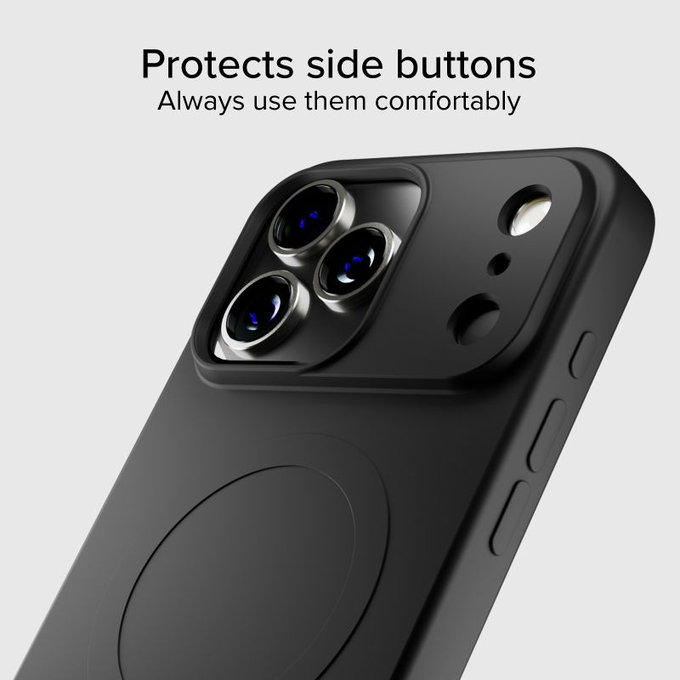 Custodia Instinct Mag compatibile con MagSafe per iPhone 17 Pro, Black, SBS