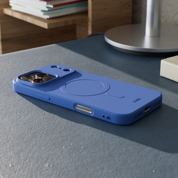 Custodia Instinct Mag compatibile con MagSafe per iPhone 17 Pro, Blue, SBS