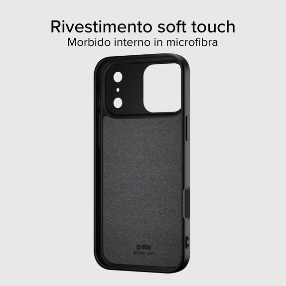 Custodia Instinct Mag compatibile con MagSafe per iPhone 17, Pink, SBS