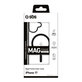 Custodia Mag Frame compatibile con MagSafe per iPhone 17, Black, SBS