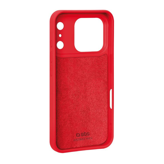 Custodia Instinct Mag compatibile con MagSafe per iPhone 17 Pro, Red, SBS