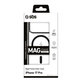 Custodia Mag Frame compatibile con MagSafe per iPhone 17 Pro, Black, SBS