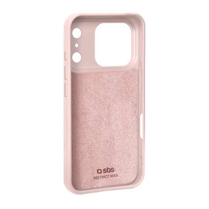 Custodia Instinct Mag compatibile con MagSafe per iPhone 17 Pro Max, Pink, SBS
