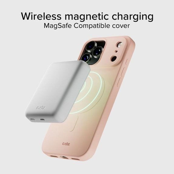 Custodia Instinct Mag compatibile con MagSafe per iPhone 17 Pro Max, Pink, SBS