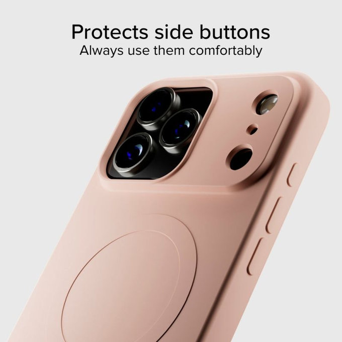 Custodia Instinct Mag compatibile con MagSafe per iPhone 17 Pro Max, Pink, SBS