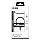 Custodia Mag Frame compatibile con MagSafe per iPhone Air, Black, SBS