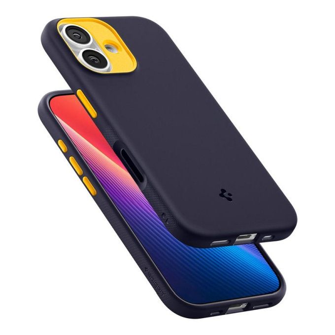 Custodia Nano Pop con MagSafe per iPhone 17, Blueberry Navy, Spigen
