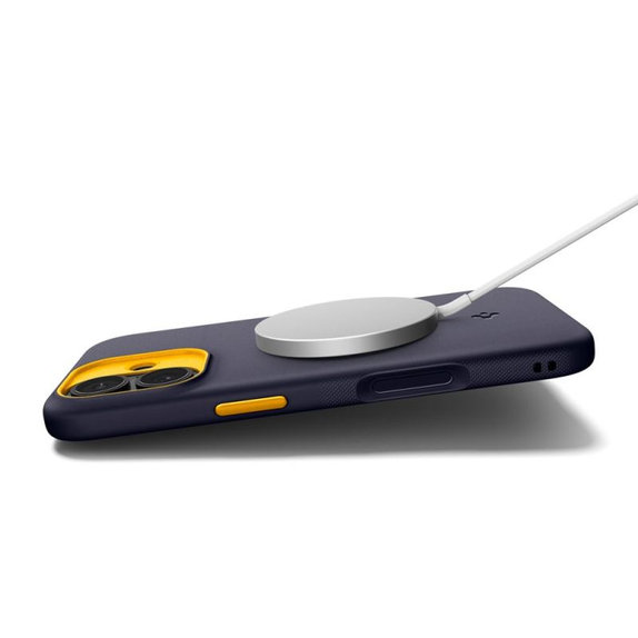 Custodia Nano Pop con MagSafe per iPhone 17, Blueberry Navy, Spigen