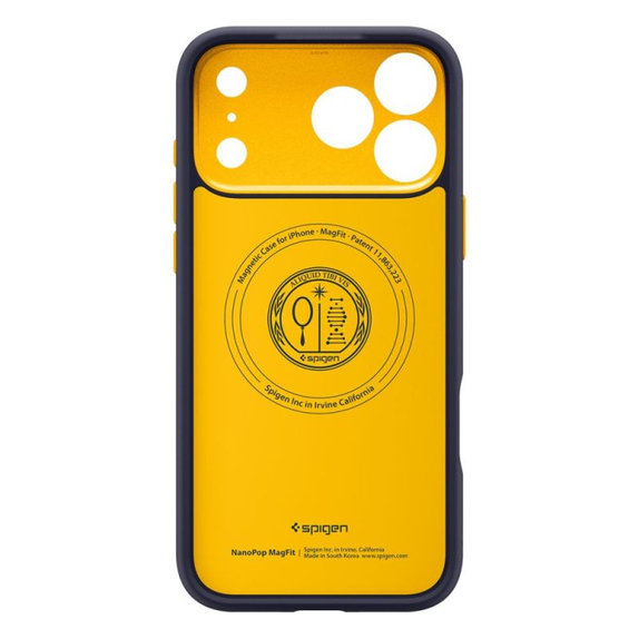 Custodia Nano Pop con MagSafe per iPhone 17 Pro, Blueberry Navy, Spigen
