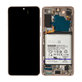 Schermo per Samsung S21 G991B, Violet, Vetro touch con cornice e batteria, GH82-27254B, Genuine Service Pack