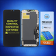 Schermo Soft OLED per iPhone 12, 12 Pro, Vetro touch con cornice, DIAGNOSTIC