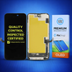Schermo Soft OLED per iPhone 15 Plus, Vetro touch con cornice, DIAGNOSTIC