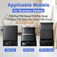 Spazzola principale per Ecovacs Deebot T50 Omni, T50 Pro Omni, T50 Max, T50 Max Pro Omni, T80 Omni