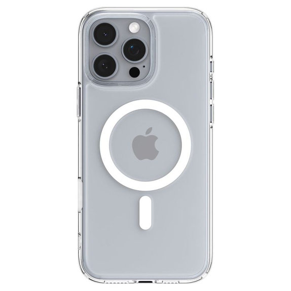 Custodia Ultra Hybrid "T" con MagSafe per iPhone 16 Pro, White, Spigen