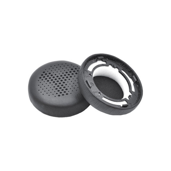 Cuscinetti auricolari di ricambio per AKG Y500, Memory foam and PU leather, Black, 1 paio