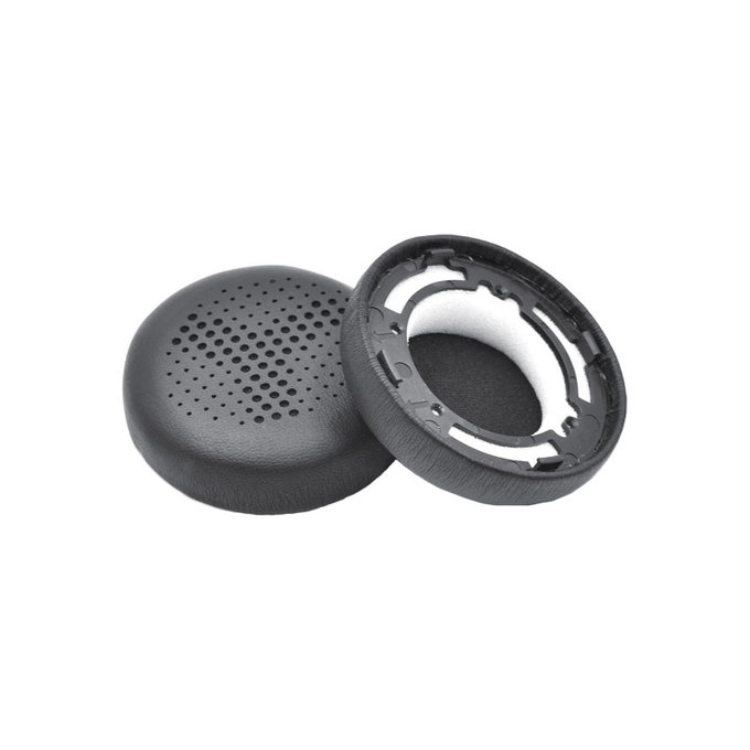 Cuscinetti auricolari di ricambio per AKG Y500, Memory foam and PU leather, Black, 1 paio