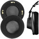 Cuscinetti auricolari di ricambio per AKG K701, K702, Q701, Q702, K601, K612, K712, Foam + Velour, Black, 1 paio