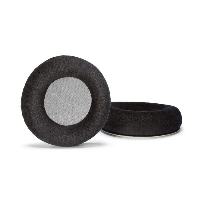 Cuscinetti auricolari di ricambio per AKG K701, K702, Q701, Q702, K601, K612, K712, Foam + Velour, Black, 1 paio