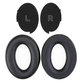 Cuscinetti auricolari di ricambio per Bose A30, PU Leather, Black, 1 paio
