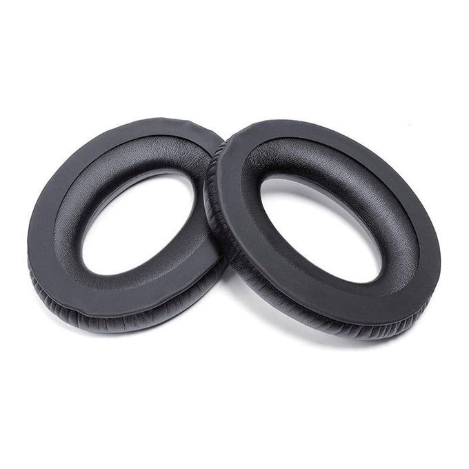 Cuscinetti auricolari di ricambio per Bose A30, PU Leather, Black, 1 paio