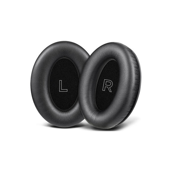 Cuscinetti auricolari di ricambio per Bose A30, PU Leather, Black, 1 paio