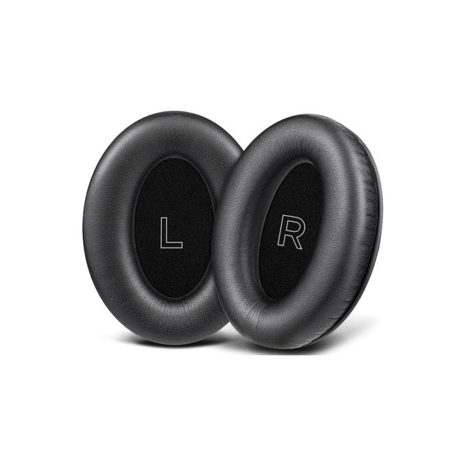 Cuscinetti auricolari di ricambio per Bose A30, PU Leather, Black, 1 paio