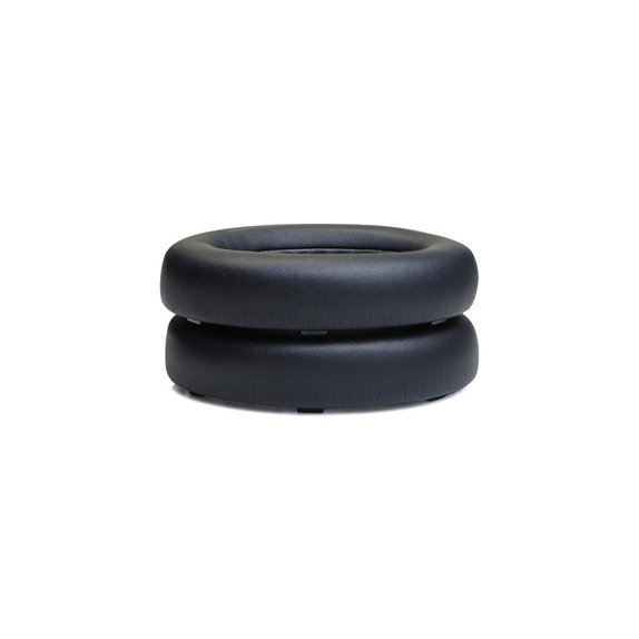 Cuscinetti auricolari di ricambio per Bose QC Ultra, Memory foam and PU leather, Black, 1 paio