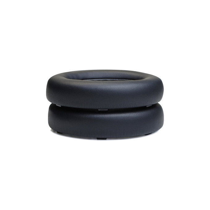 Cuscinetti auricolari di ricambio per Bose QC Ultra, Memory foam and Leather, Black, 1 paio