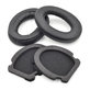 Cuscinetti auricolari di ricambio per Bose Aviation A10, A20, Memory foam and PU leather, Black, 1 paio