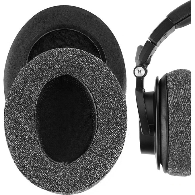 Cuscinetti auricolari universali per AKG, HiFiMan, Audio-Technica, Philips, Fostex, Brainwavz HM5, Textile