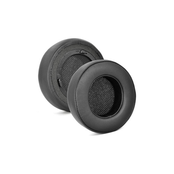 Cuscinetti auricolari di ricambio per Corsair Virtuoso RGB, Memory foam and PU leather, Black, 1 paio
