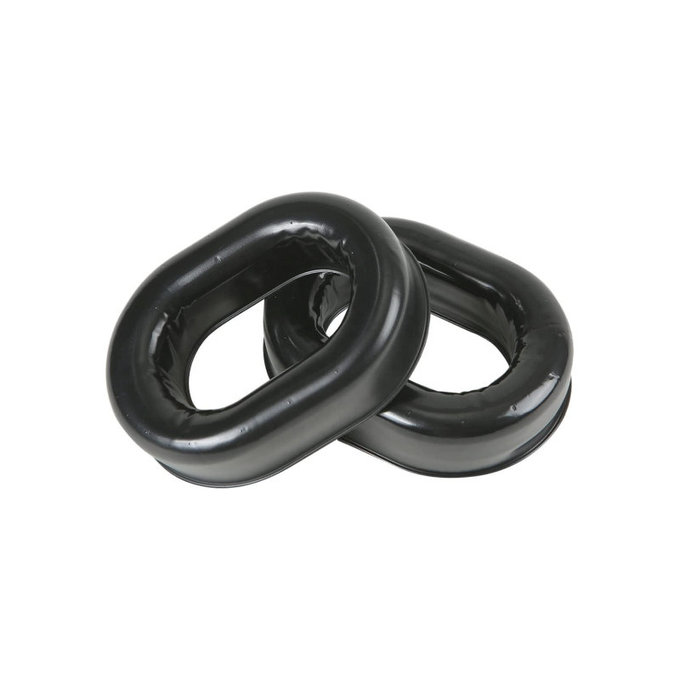 Cuscinetti auricolari di ricambio per David Clark 13S, 20, 30, 60, 76, Memory foam and PU leather, Black, Cooling Gel, 1 paio