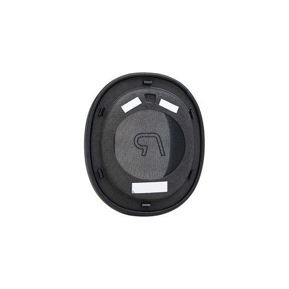 Cuscinetti auricolari di ricambio per Edifier W860NB Pro, WH950NB, Memory foam and PU leather, Black, 1 paio