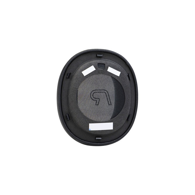 Cuscinetti auricolari di ricambio per Edifier W860NB Pro, WH950NB, Memory foam and PU leather, Black, 1 paio